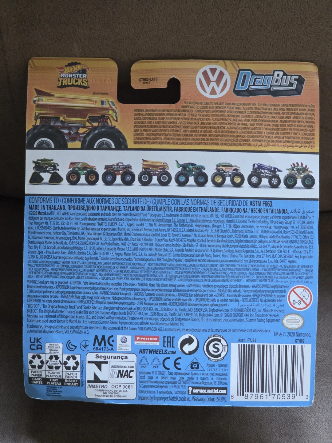 Hot Wheels Monster Trucks VW DragBus - photo 2