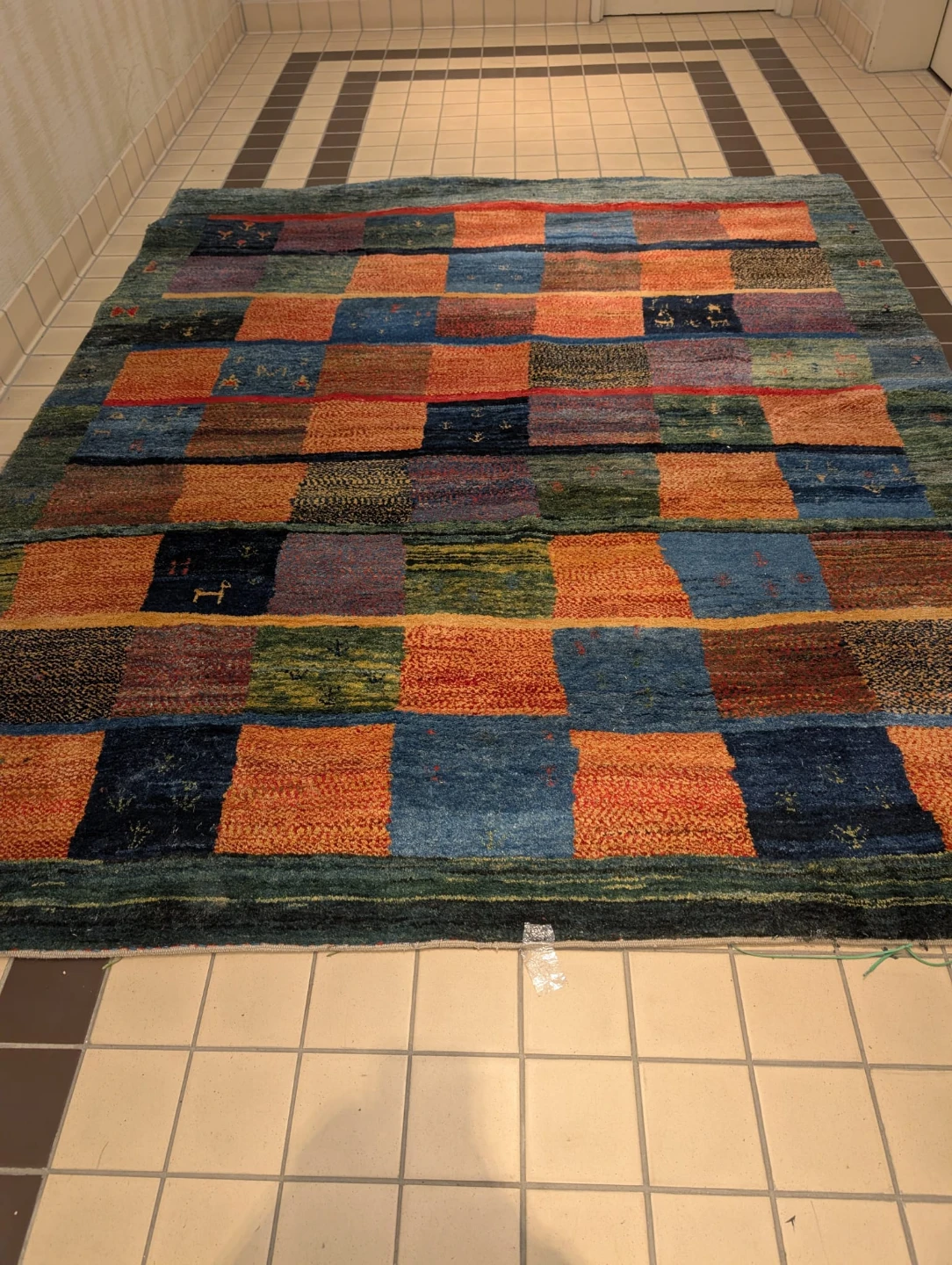 Area Rug - Colourful Geometric Pattern - photo 4