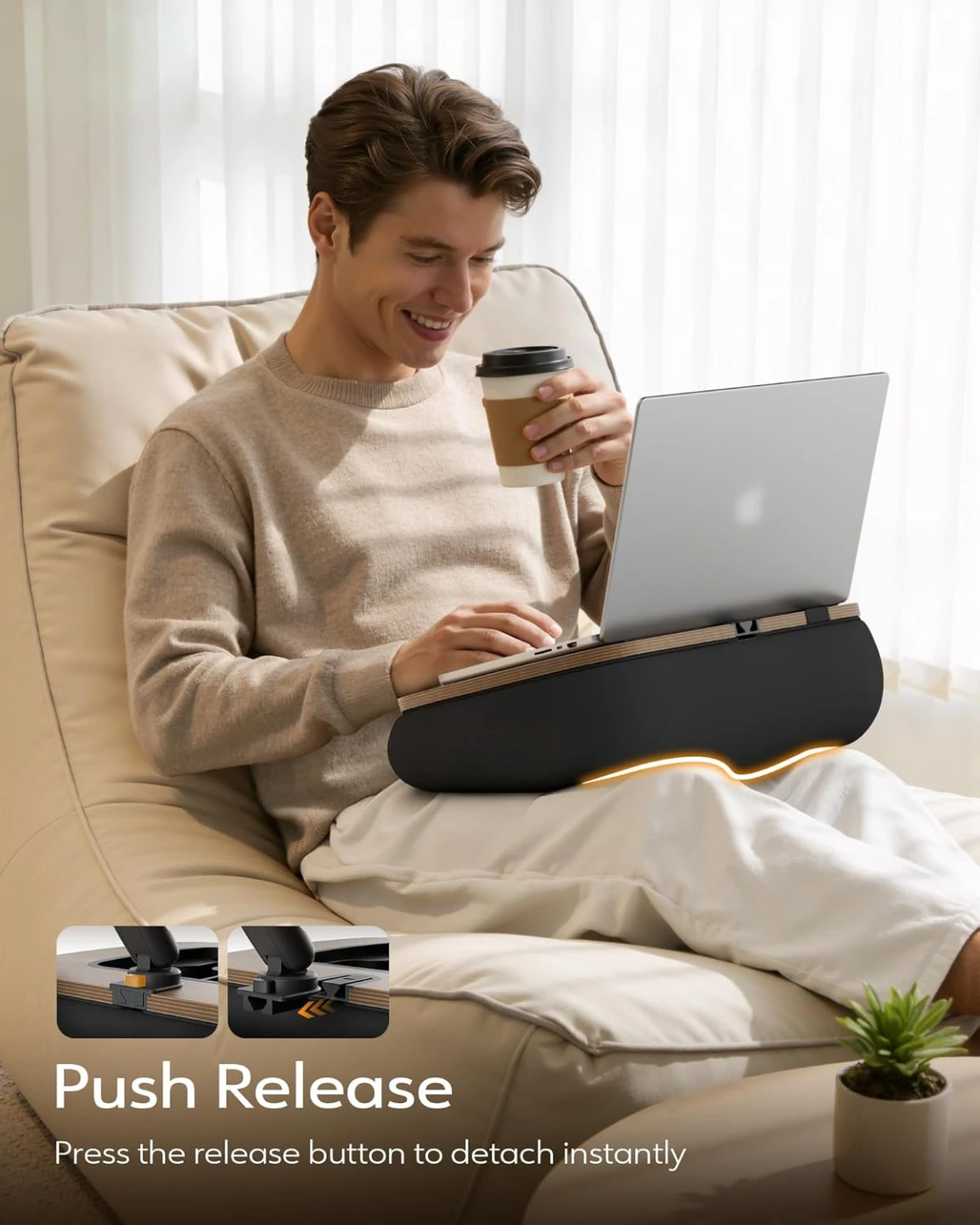 2-in-1 Lap Desk with Adjustable Arm - photo 5