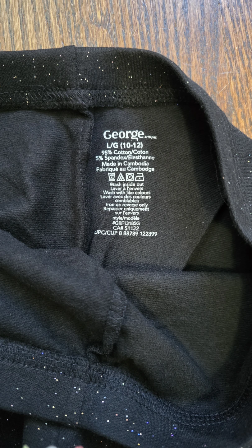3 Girls' Leggings Bundle (H&M, George) 10years - photo 4