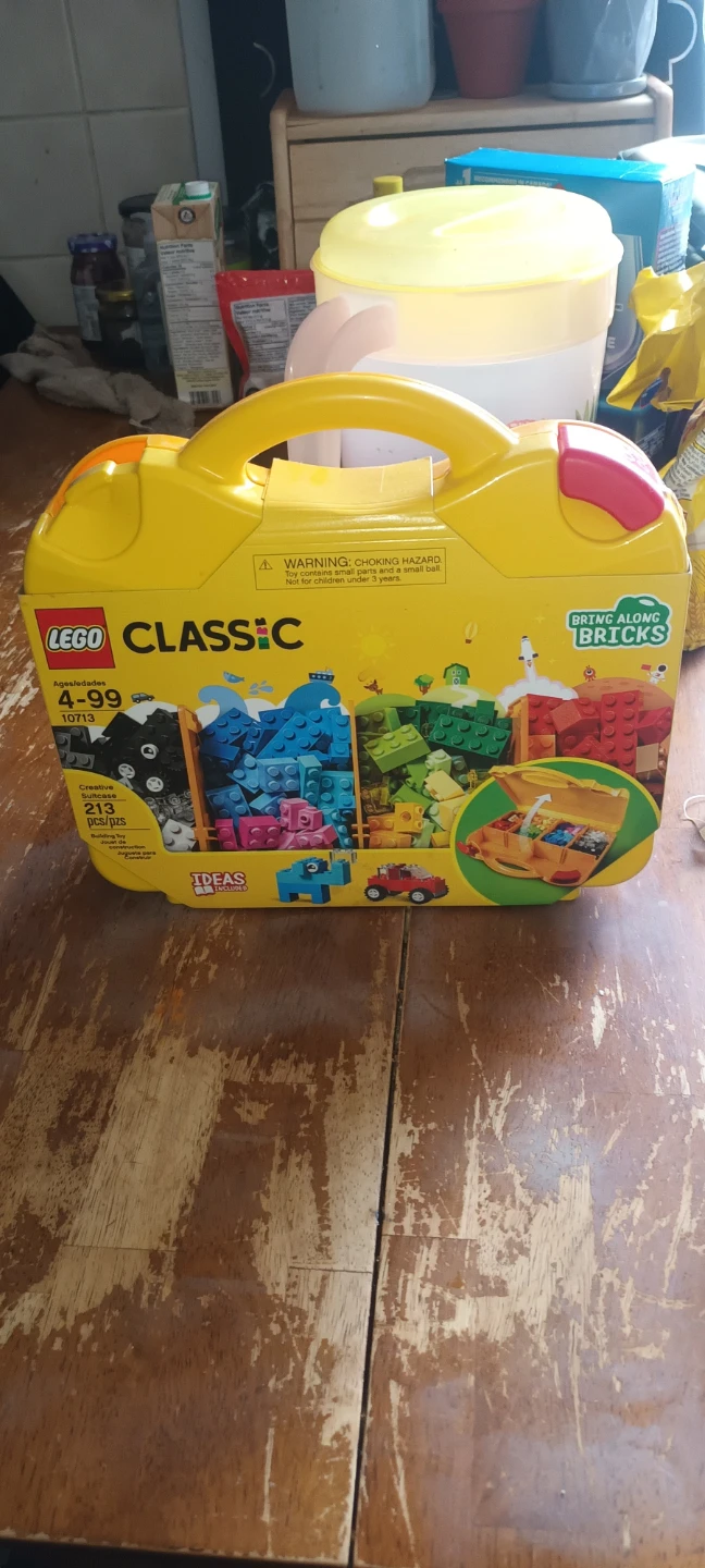 LEGO CLASSIC Creative Suitcase Building Toy 10713