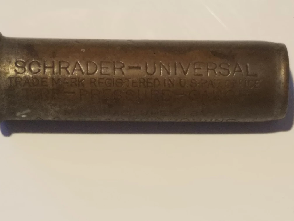 Schrader Universal Tire Pressure Gauge vintage - photo 2