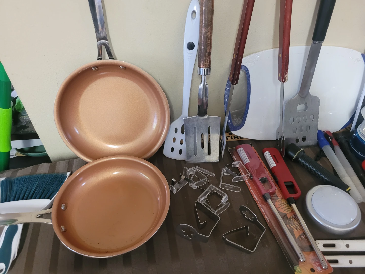 CAMPING BBQ Assorted Kitchen Utensil Cookware PAN Percolator - photo 2
