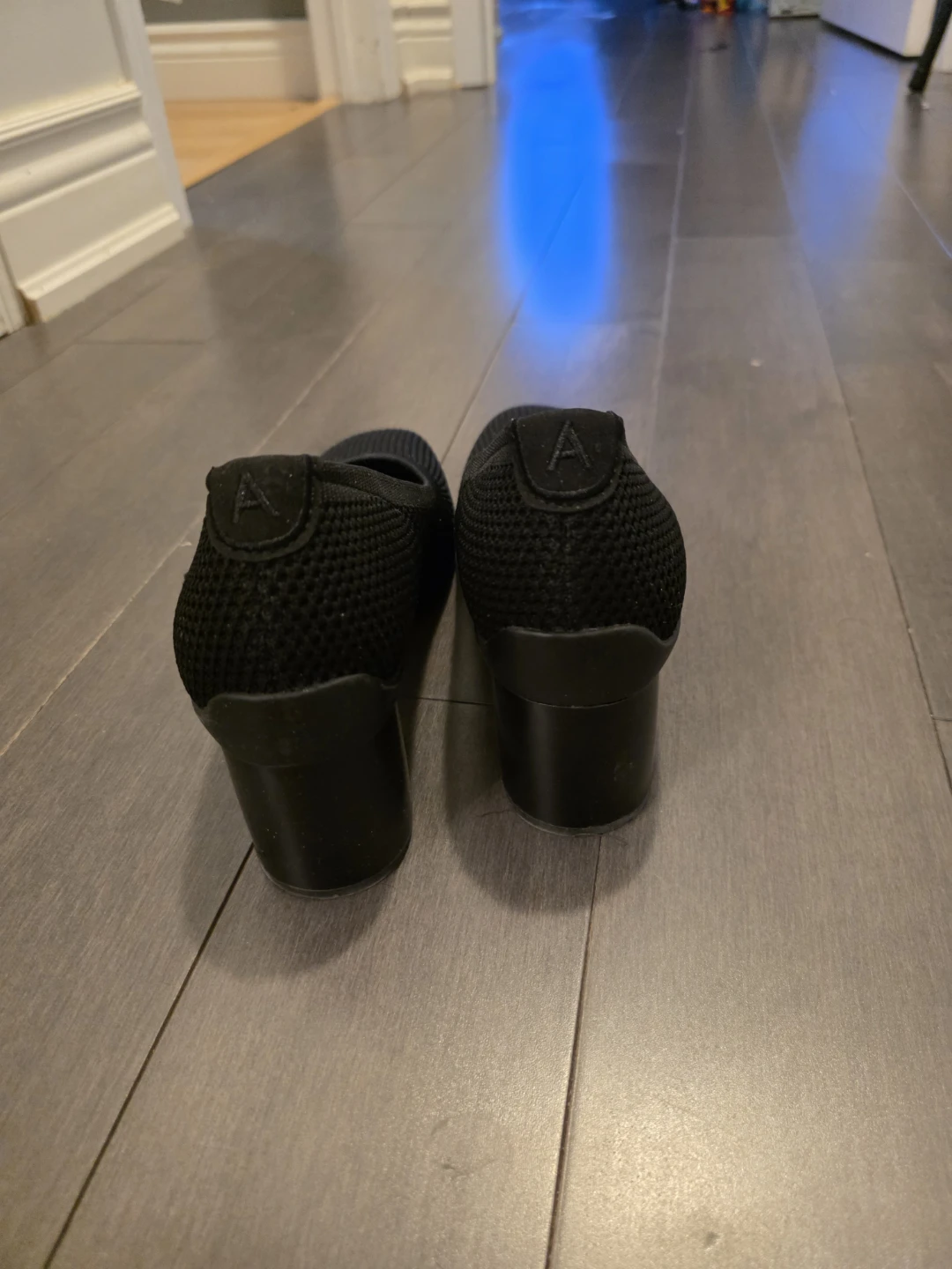 Aerosoles Black Mesh Block Heel Pumps - photo 2