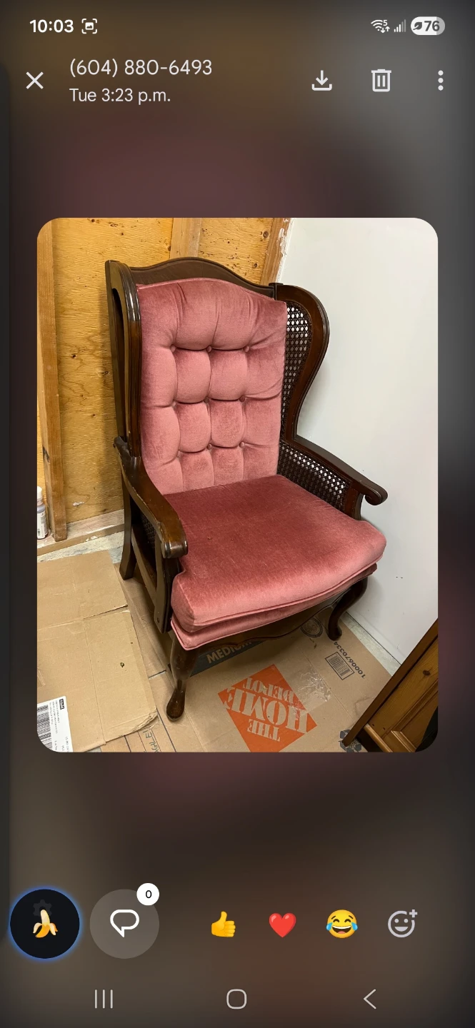 Vintage armchair