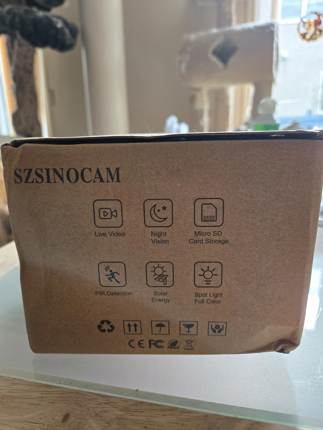 SZSINOCAM Smart Battery Solar Camera with dual lenses - photo 3