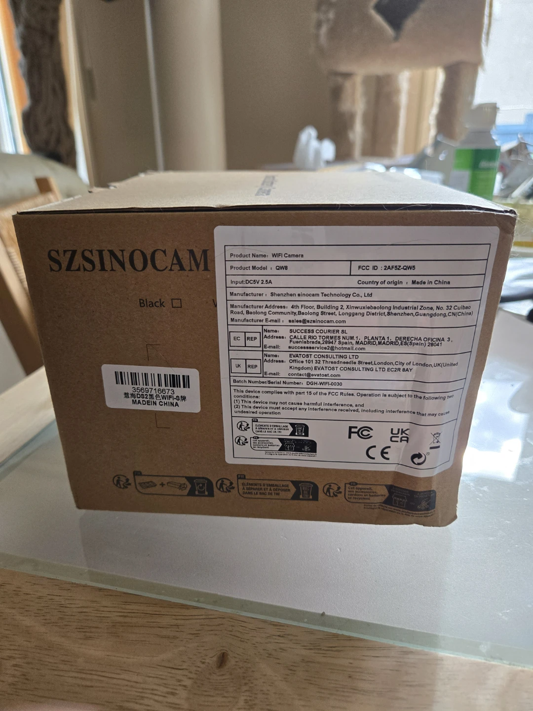 SZSINOCAM Smart Battery Solar Camera with dual lenses - photo 5
