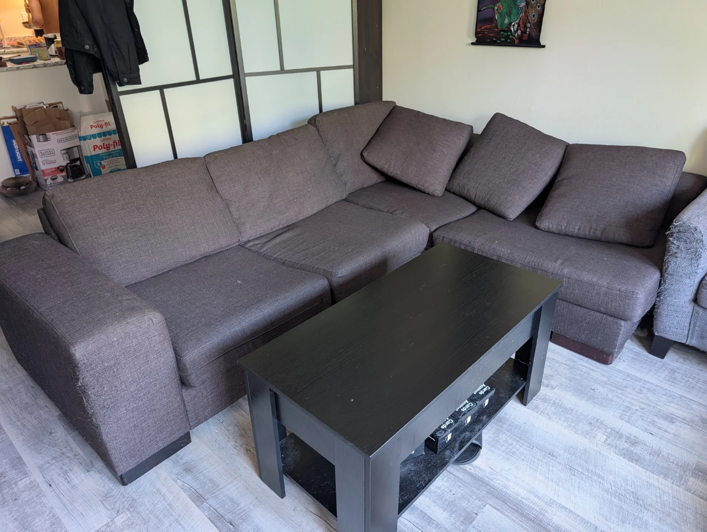 Brown Sectional Sofa *need gone today*