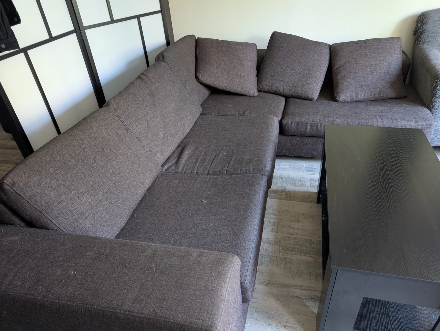 Brown Sectional Sofa *need gone today* - photo 2