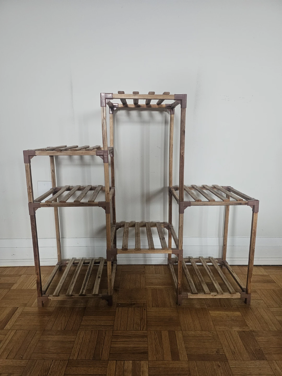 Wooden Tiered Plant Stand