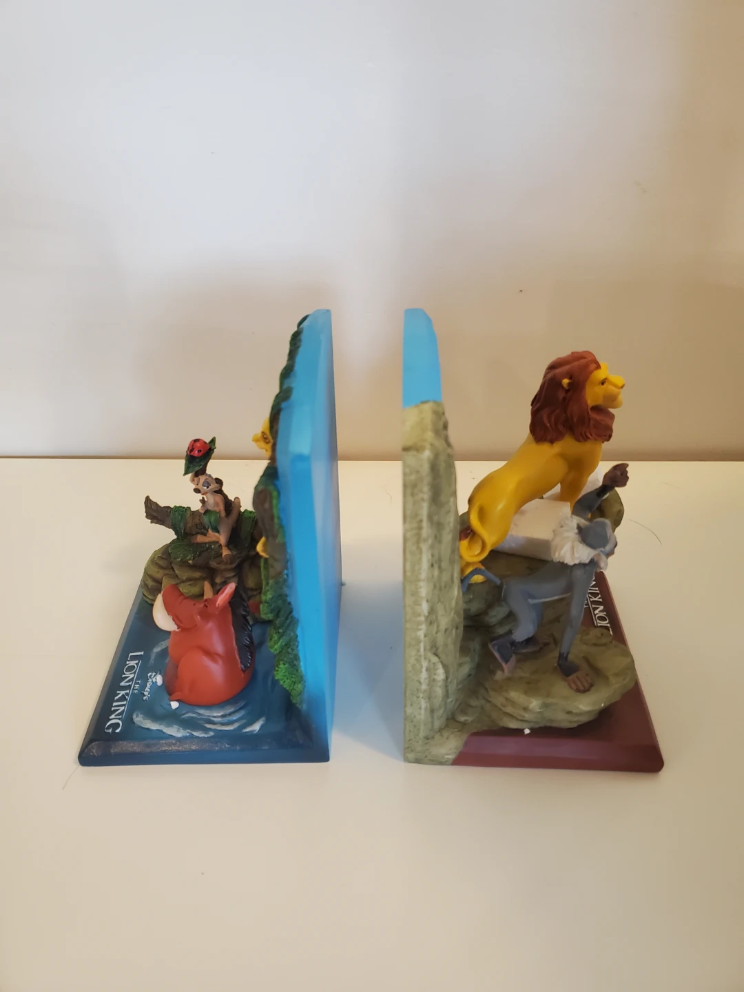 Hallmark * THE LION KING* Bookends Disney NEW open Box Rare - photo 4