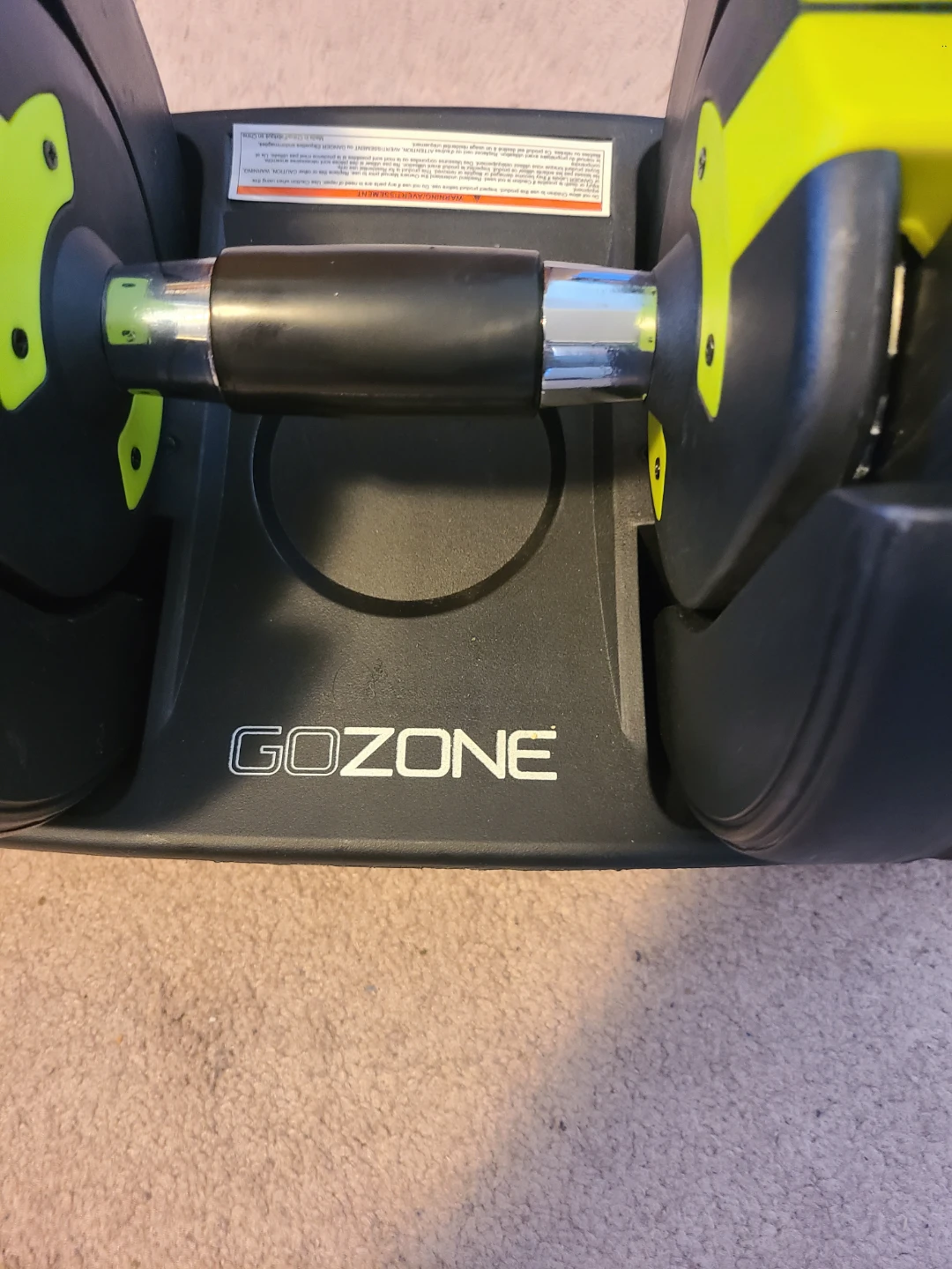 GOZONE Adjustable Dumbbell Set - photo 3