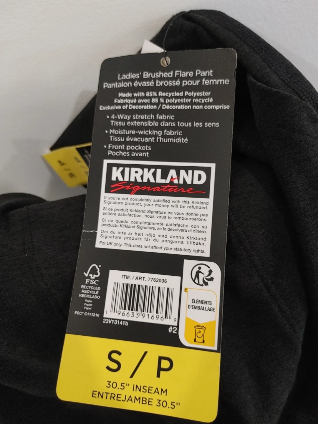 🧡BRAND NEW KIRKLAND YOGA CASUAL WORKOUT PANTS WOMENS SIZE S - photo 2
