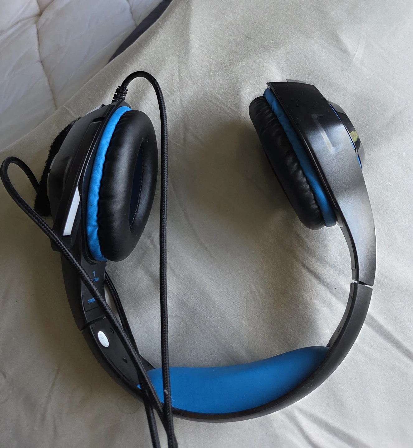 Blue & Black Gaming Headphones