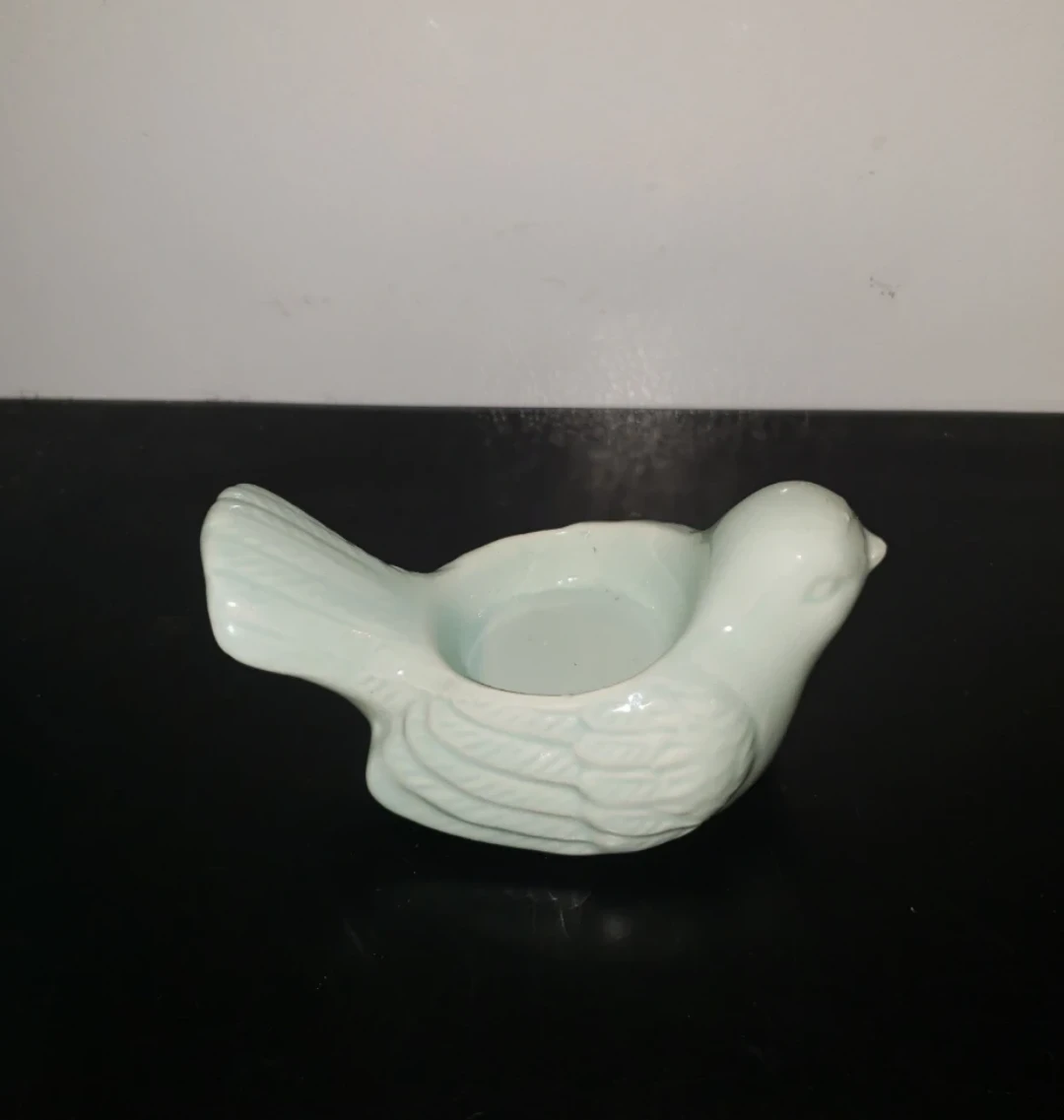 Ceramic Bird Candle Holder