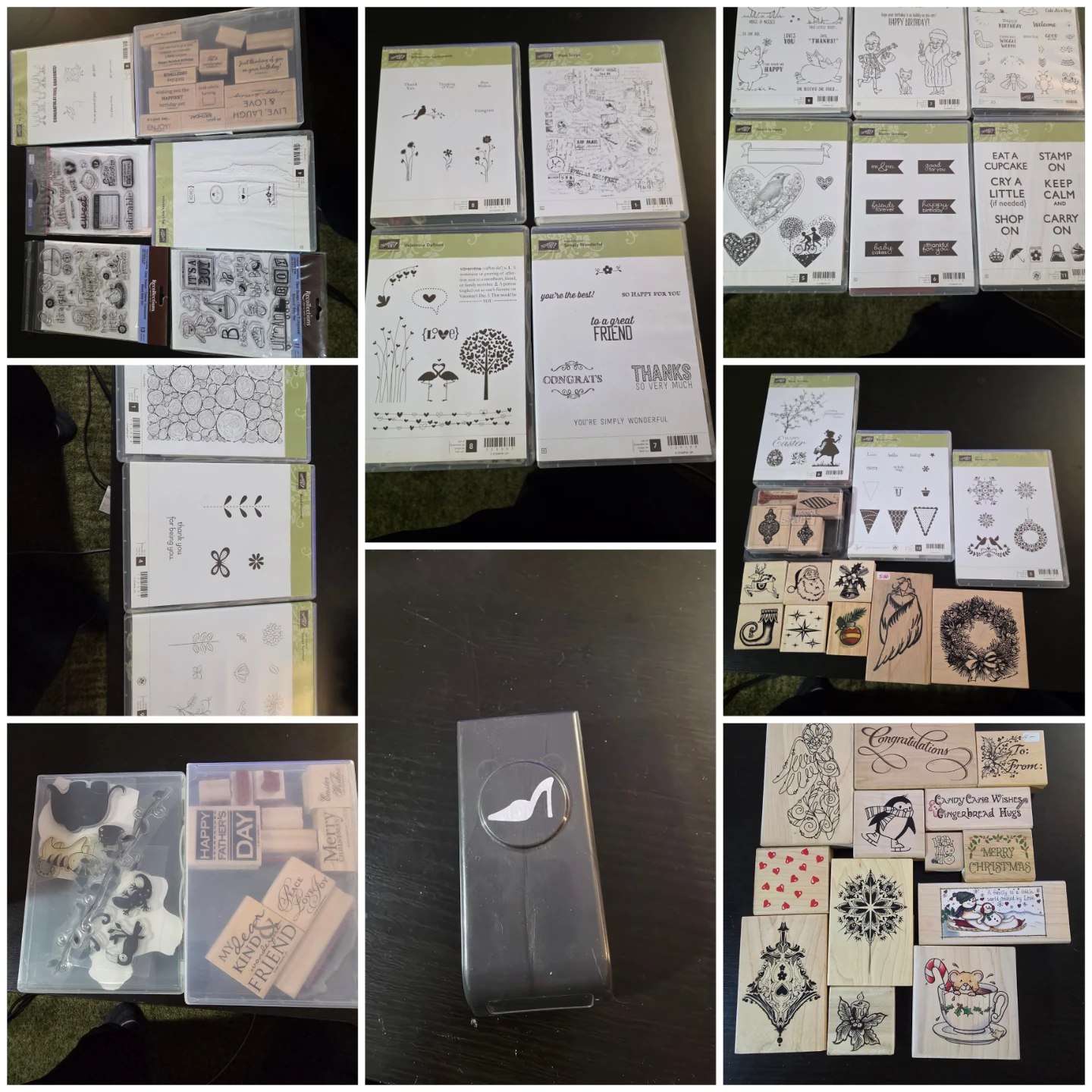 Stampin' Up! Rubber Stamps and Punches - Crafting Supplies - photo 3
