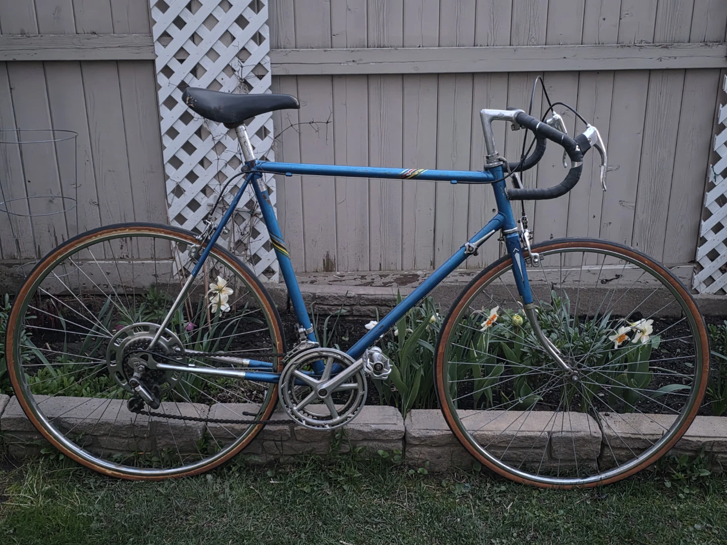 1970's vintage Japanese race bike Asahi Cycle