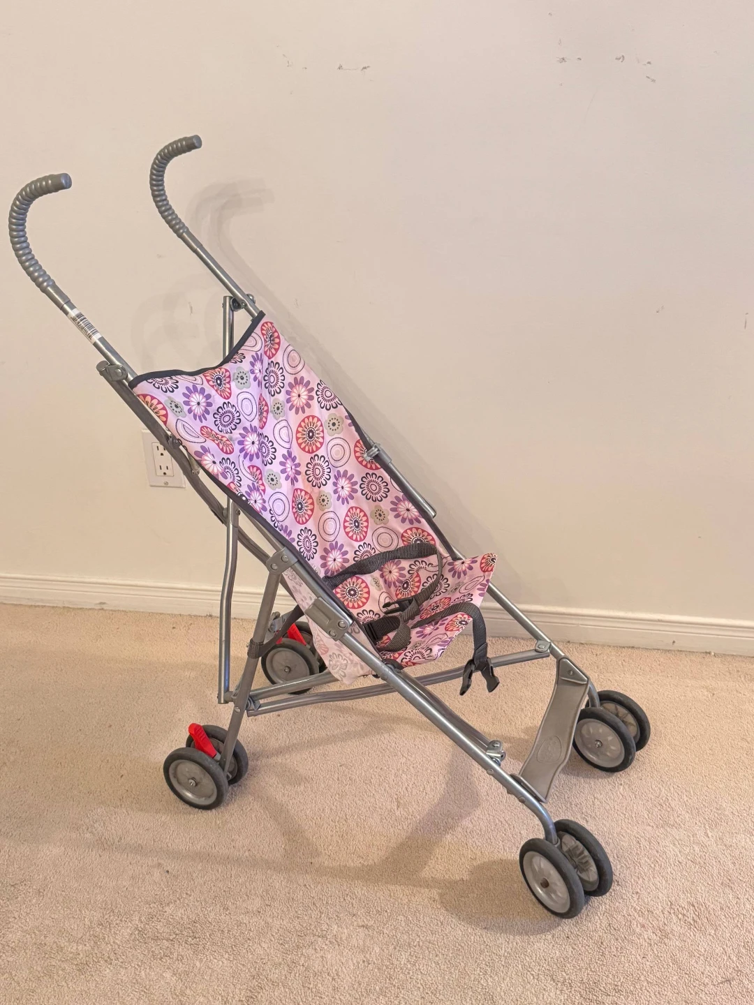 Kids Lightweight Stroller - Pink Floral - photo 3