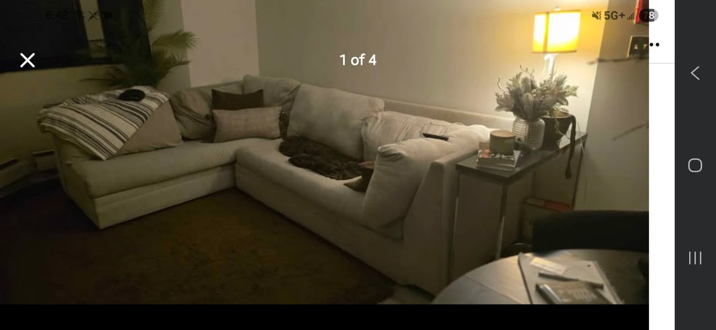 Sectional couch - photo 2