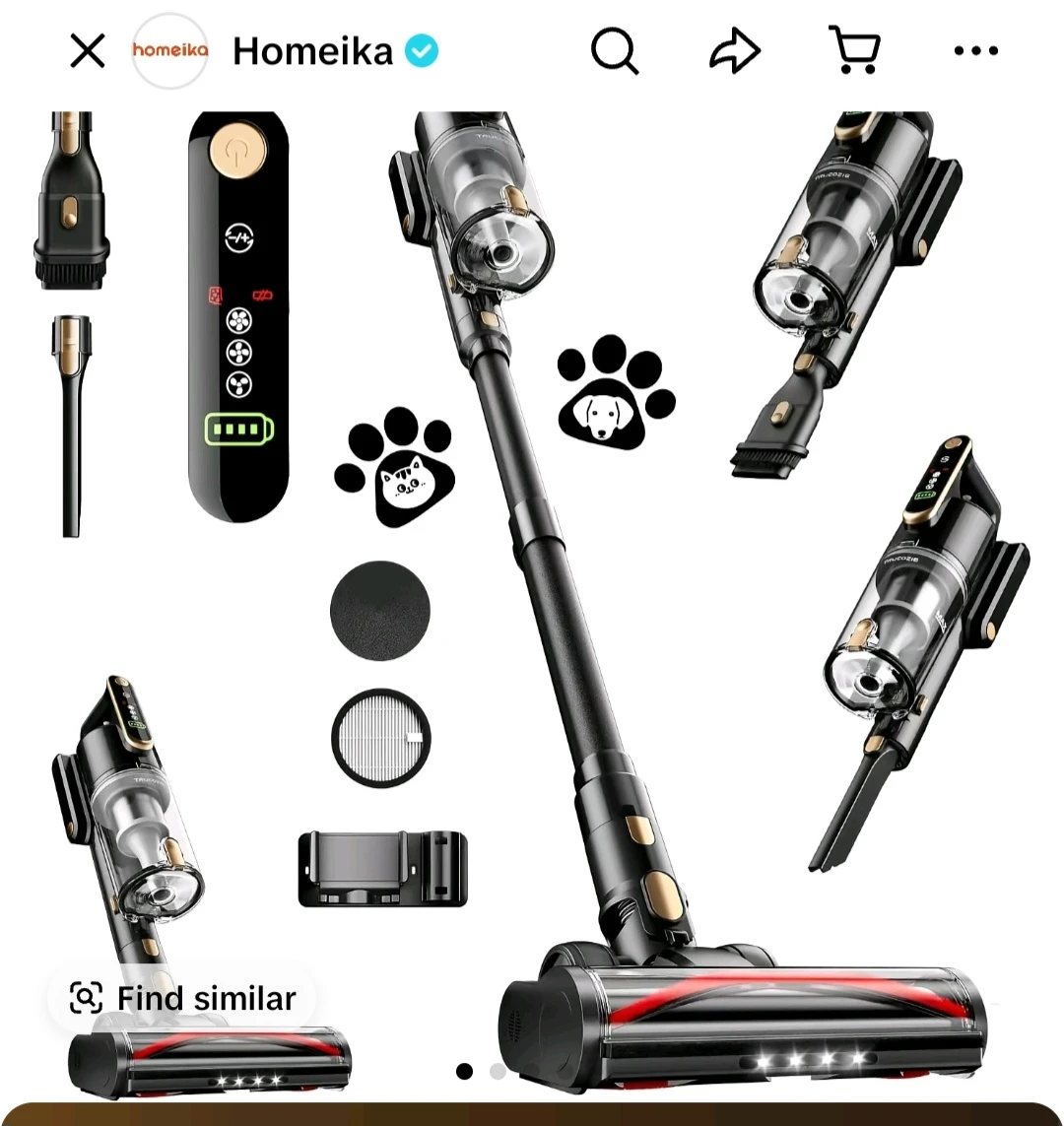 Homeika Cordless Vacuum Cleaner