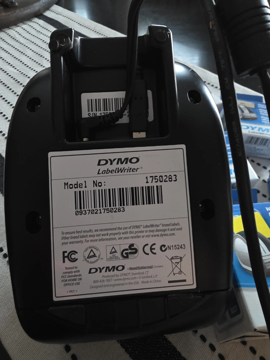 DYMO LabelWriter 1750283 Label Printer with Multiple Label Rolls - photo 3