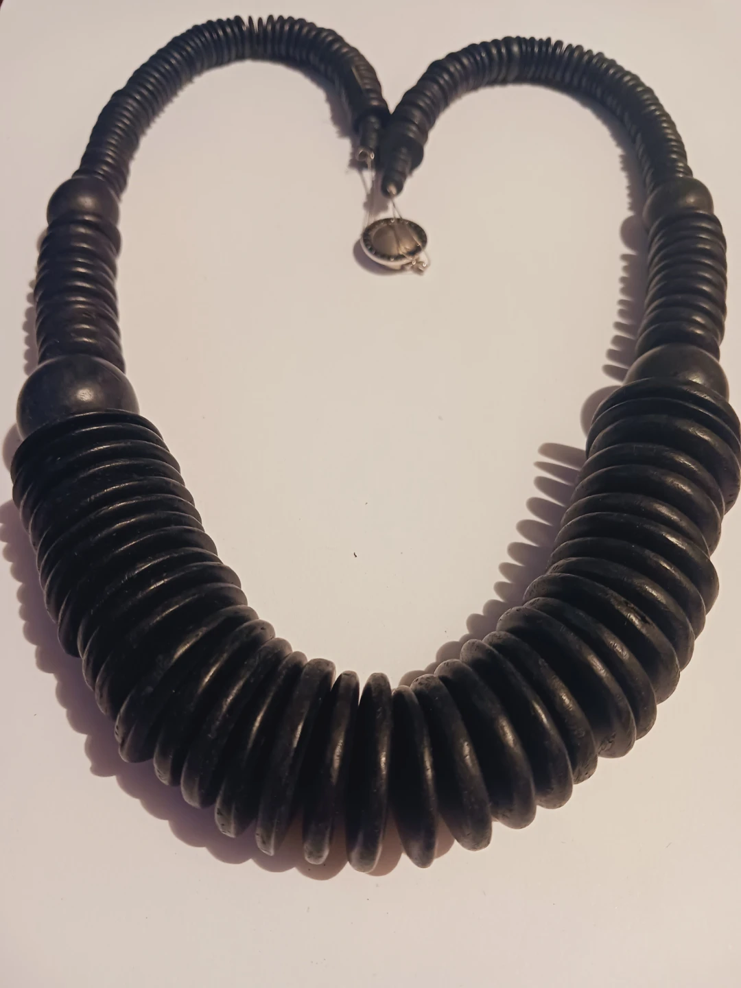 Beautiful African Tribal Statement Necklace - photo 3