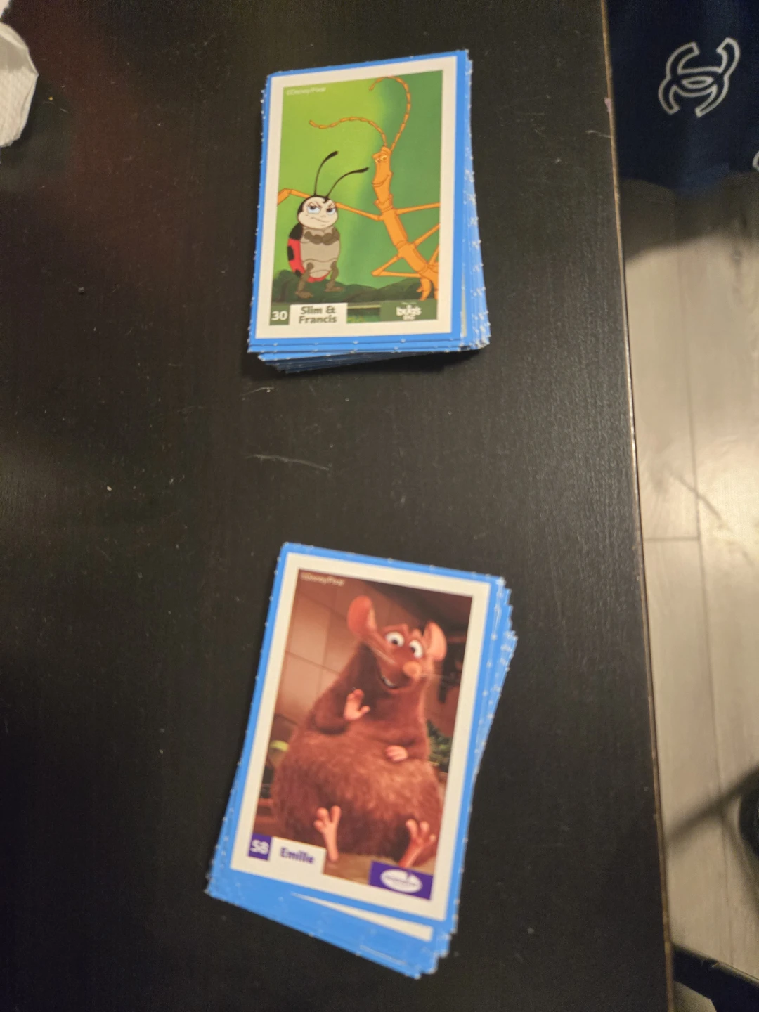 Disney Pixar A Bug's Life & Ratatouille Trading Cards