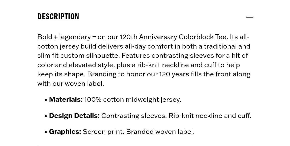 Harley-Davidson 120th Anniversary Colorblock Long Sleeve Tee - photo 3
