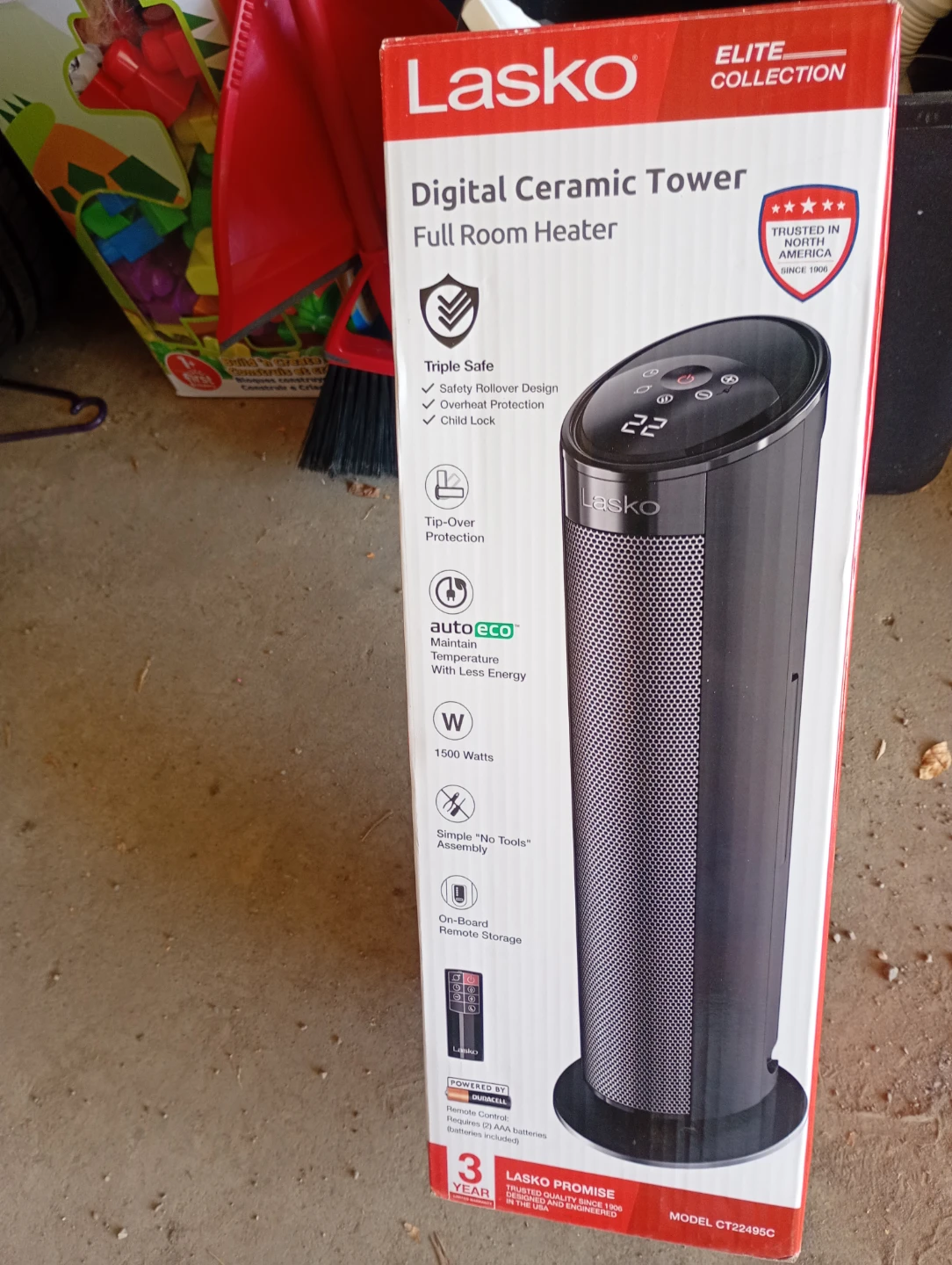 Digital Ceramic Tower Room Heater