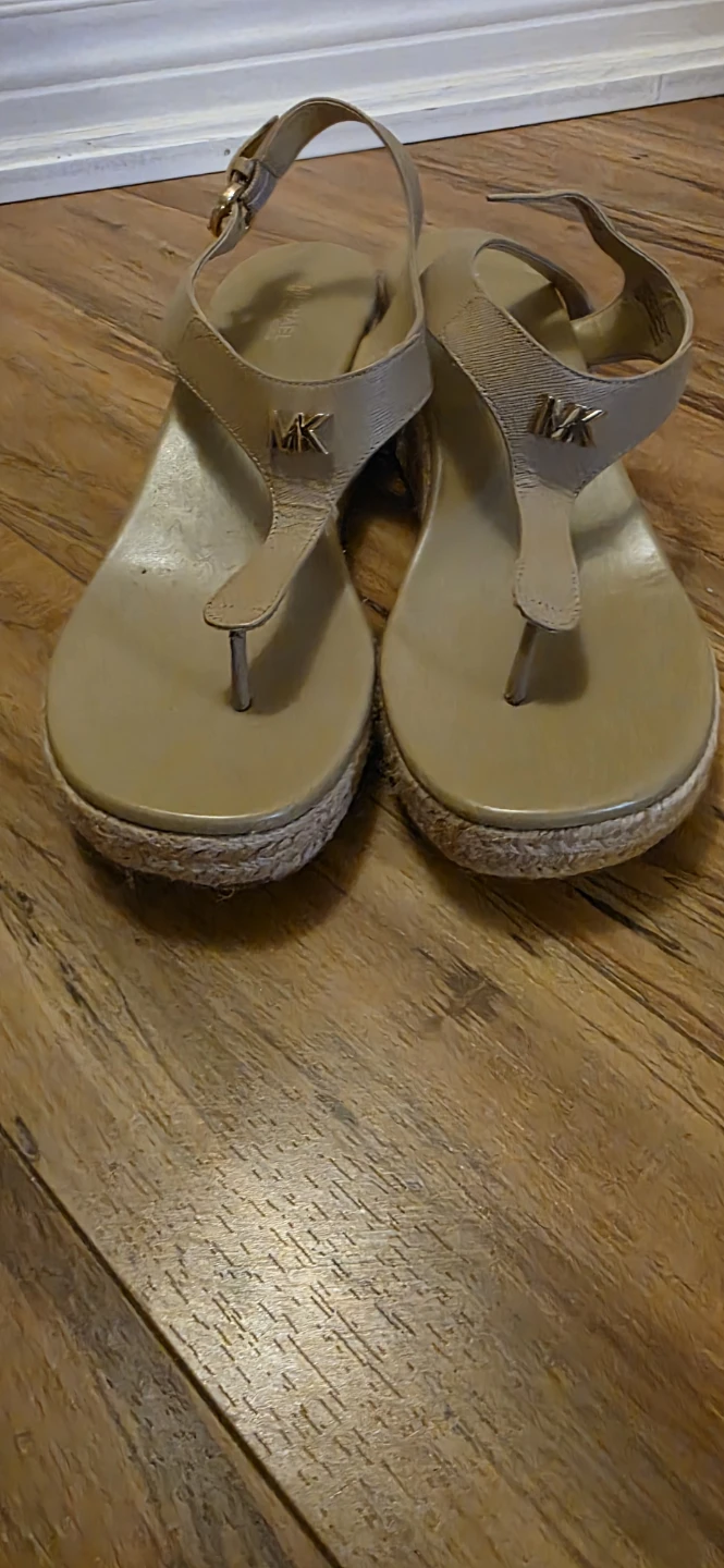 Michael Kors Wedge Espadrille Sandals Size 9.5 - photo 4