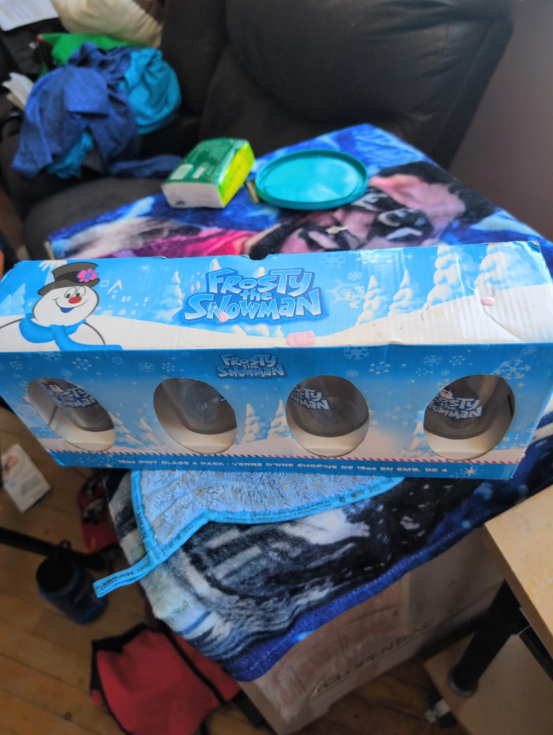Frosty the Snowman Pint Glasses (4 Pack) - photo 3