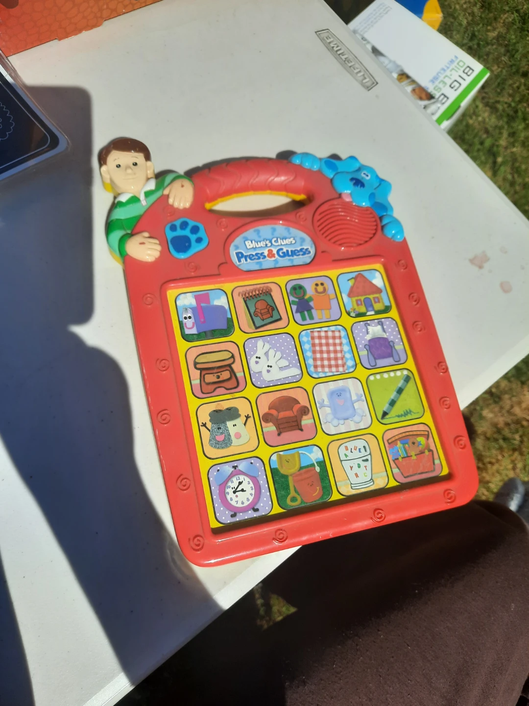 Blue's Clues Press & Guess Toy