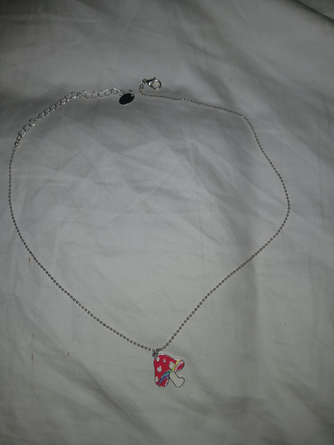 Mushroom Pendant Necklace
