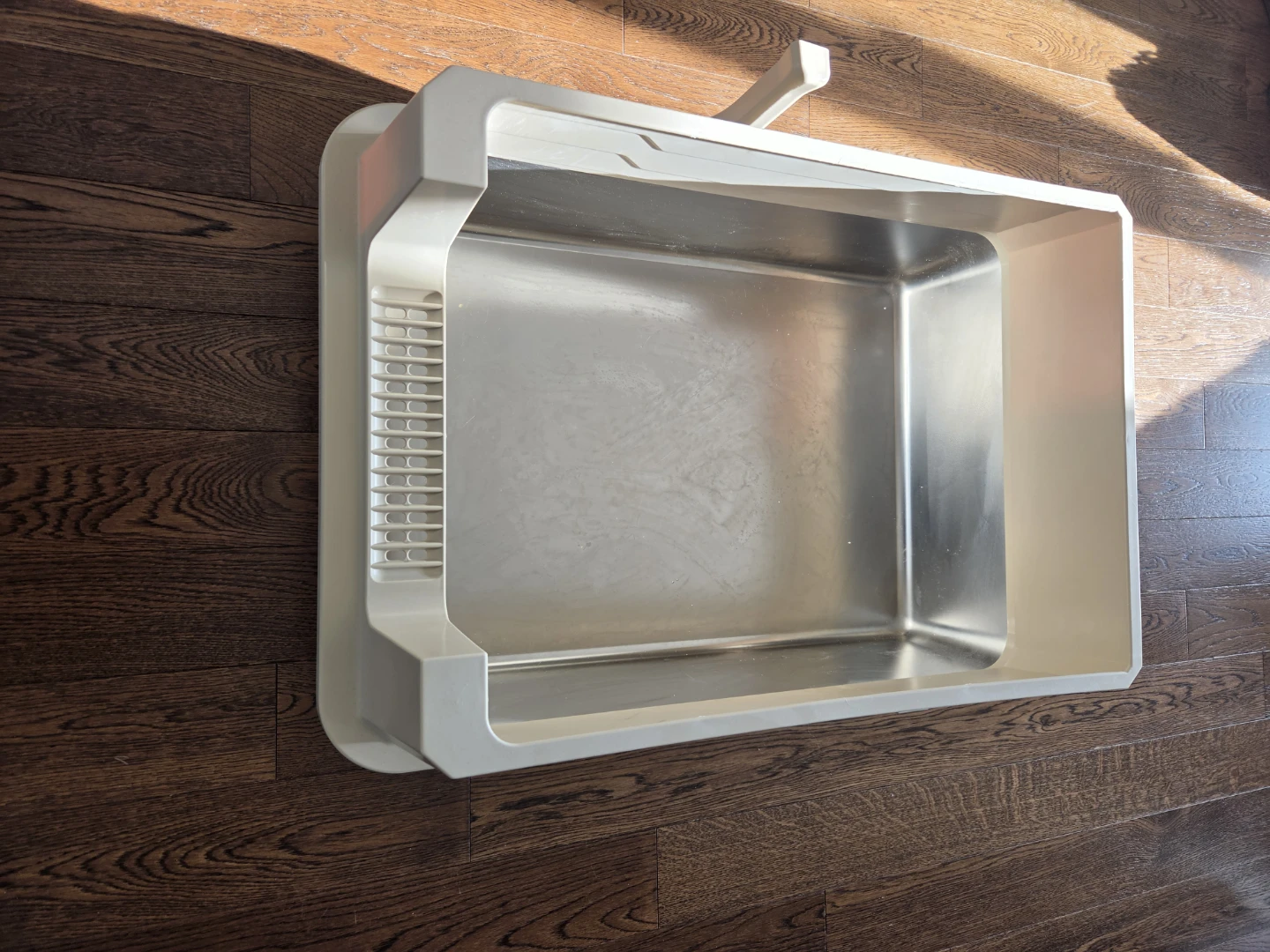 XL Stainless Steel Cat Litter Box - photo 2