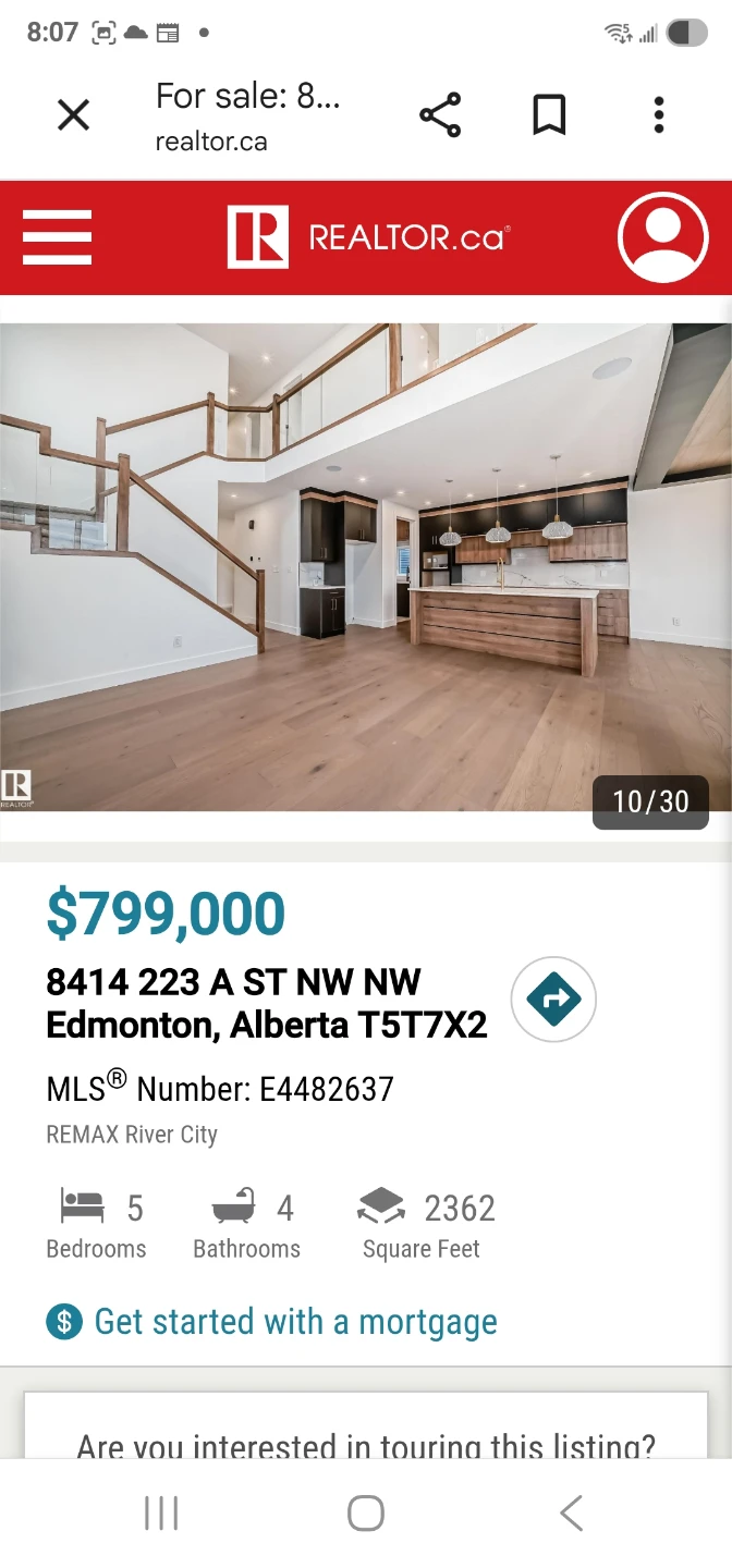 5 Bed, 4 Bath House in Rosenthal, Edmonton