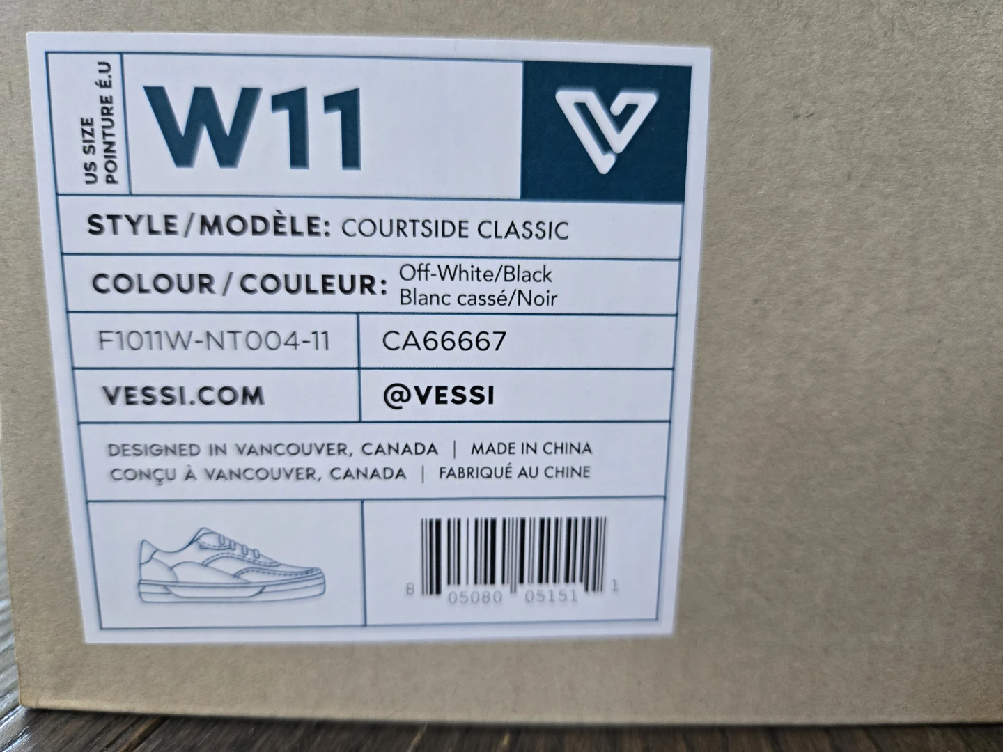 Vessi Courtside Classic Sneakers - Women's US 11(new) - photo 4
