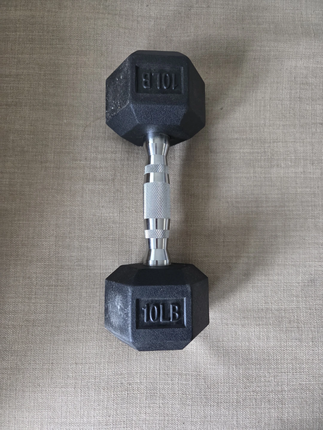 10 lb Hex Dumbbell