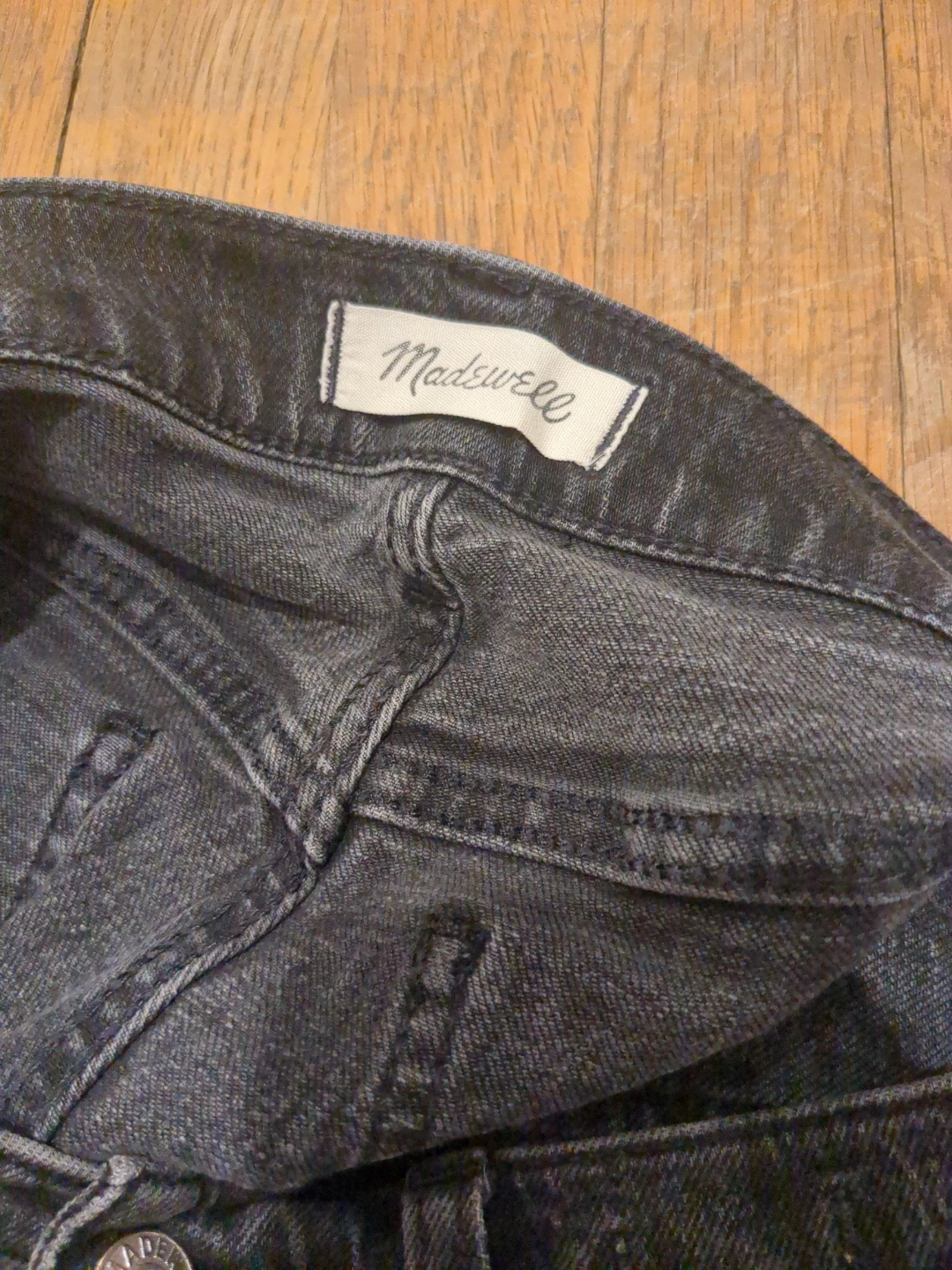 Madewell jeans black size Medium - photo 3