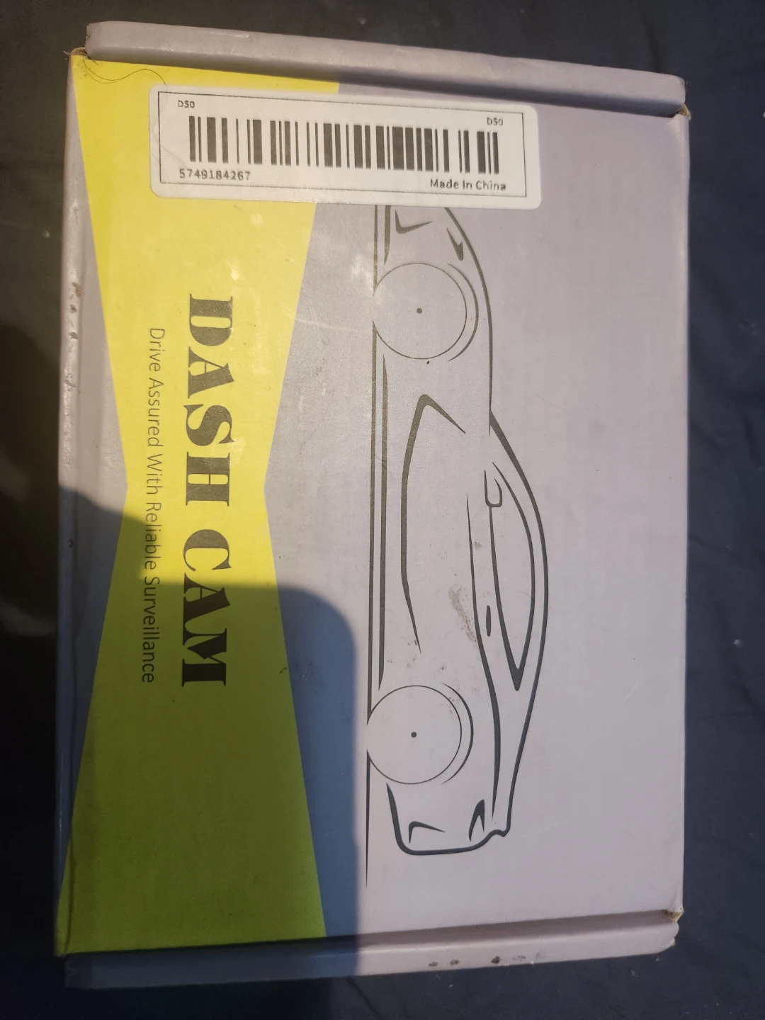 Dash Cam with Mount and Car Charger