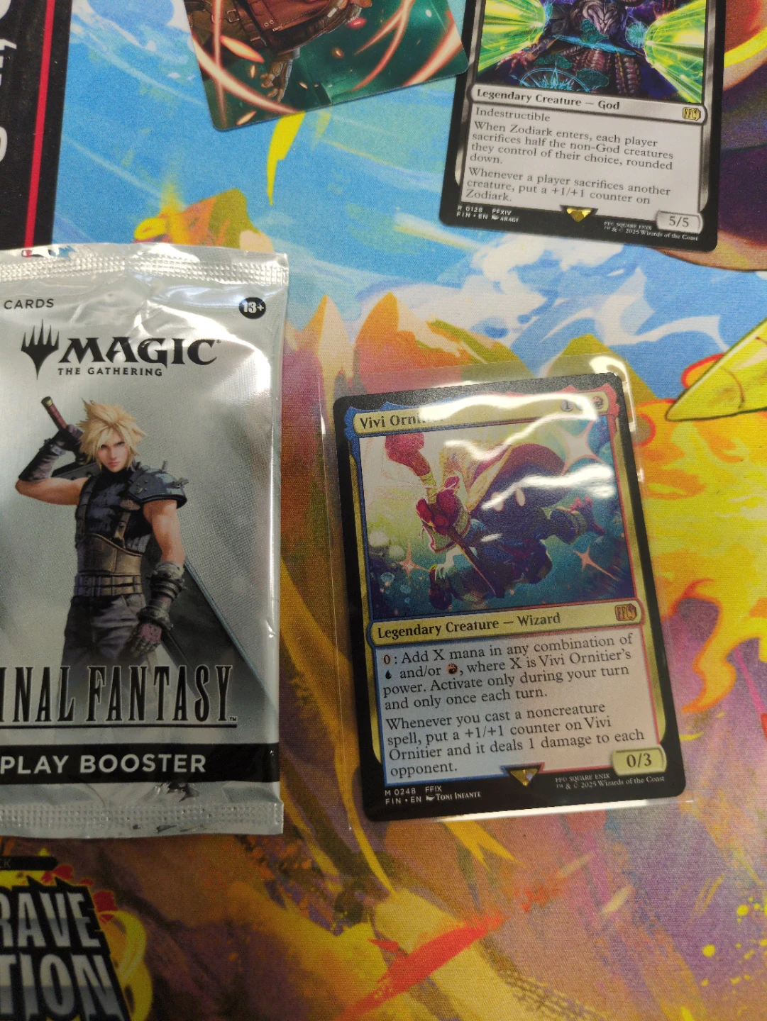 Magic The Gathering Final Fantasy Vivi Ornitier Card