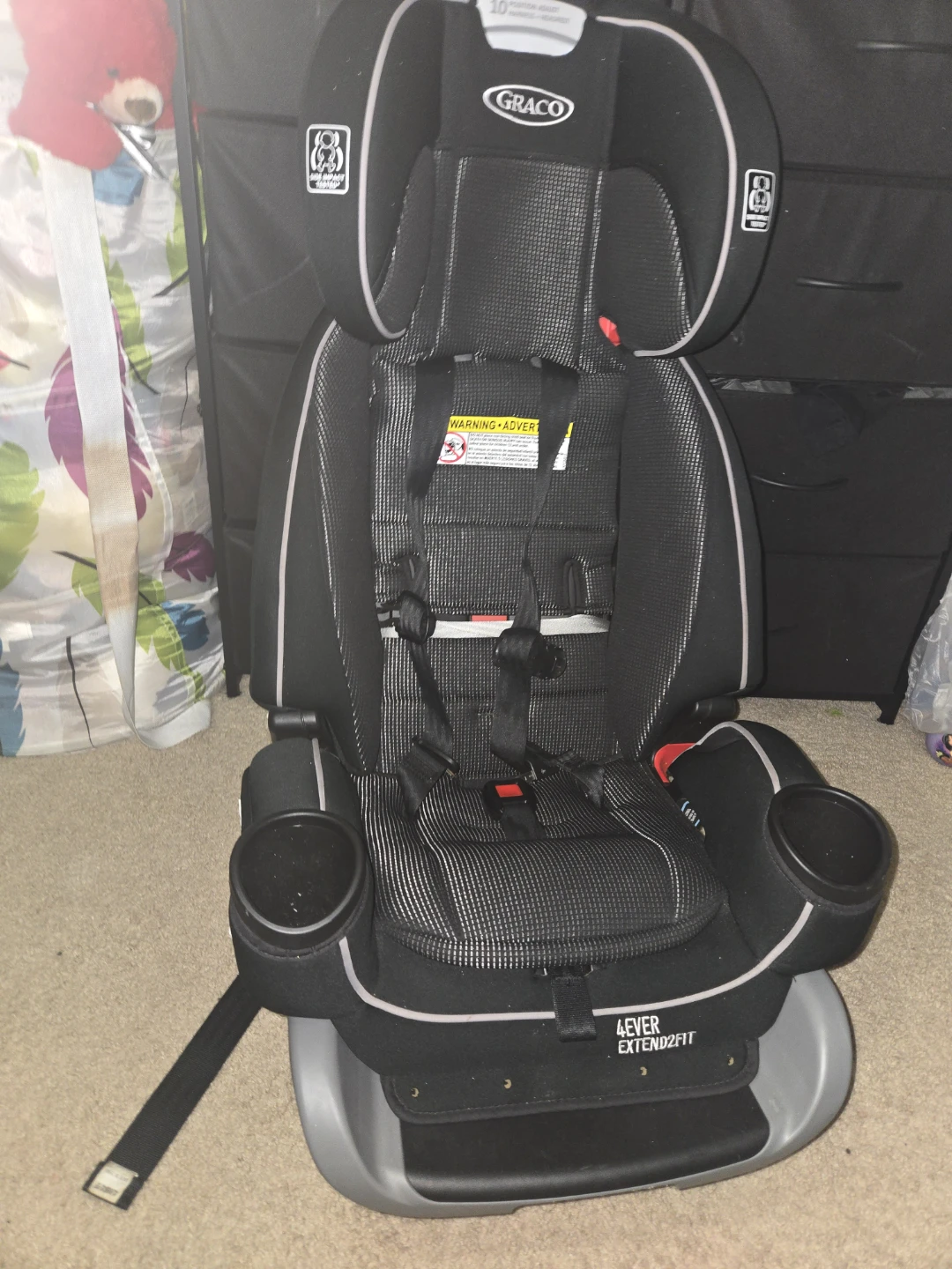 Graco 4Ever Extend2Fit 4-in-1 Convertible Car Seat