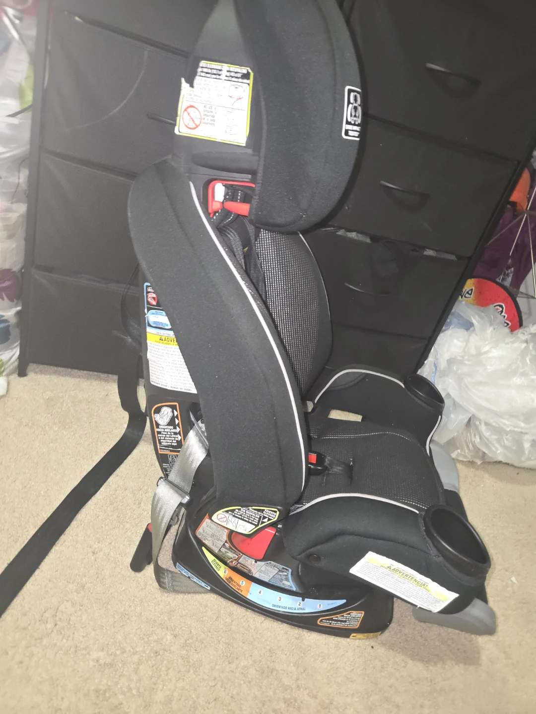 Graco 4Ever Extend2Fit 4-in-1 Convertible Car Seat - photo 3