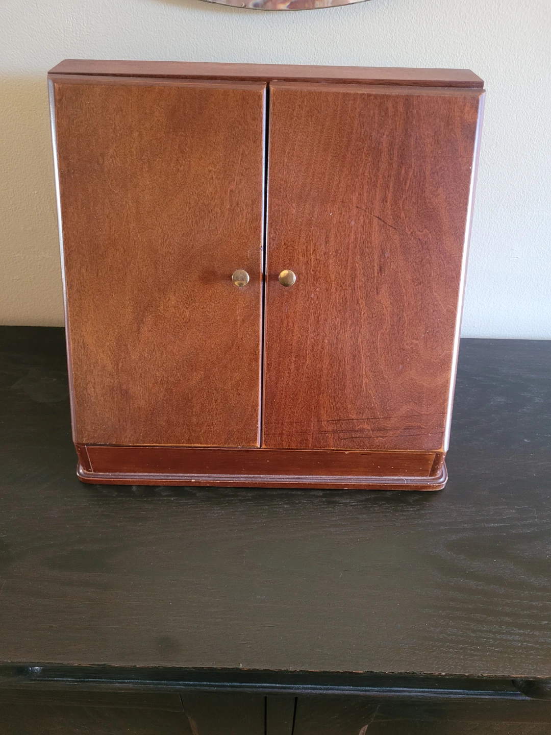 Wooden Mail Organizer Desk Caddy