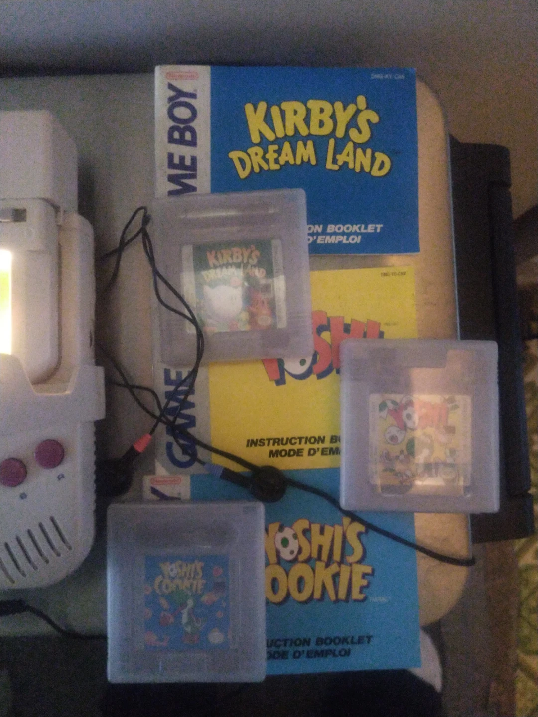 Nintendo Game Boy Bundle with Games and Magnifier Light - photo 3