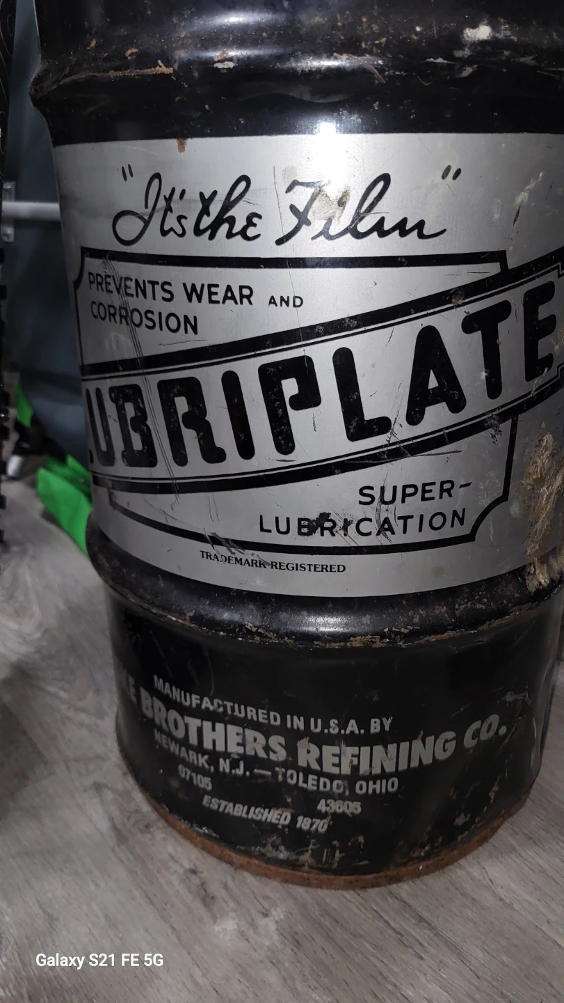*COLLECTOR'S* Lubriplate Industrial Lubricants 120 lbs Drum - photo 2