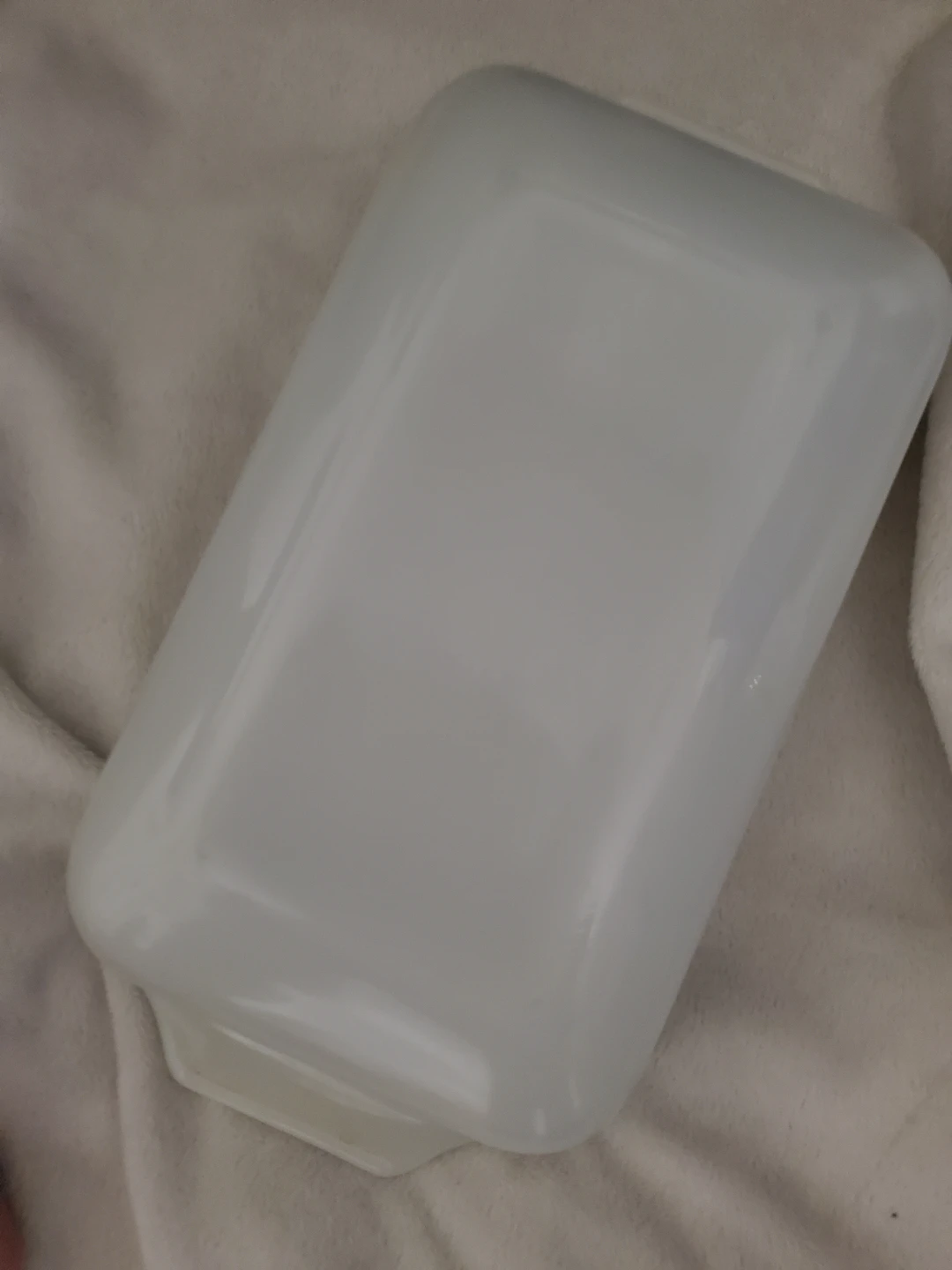 White Glass Baking Dish - photo 3