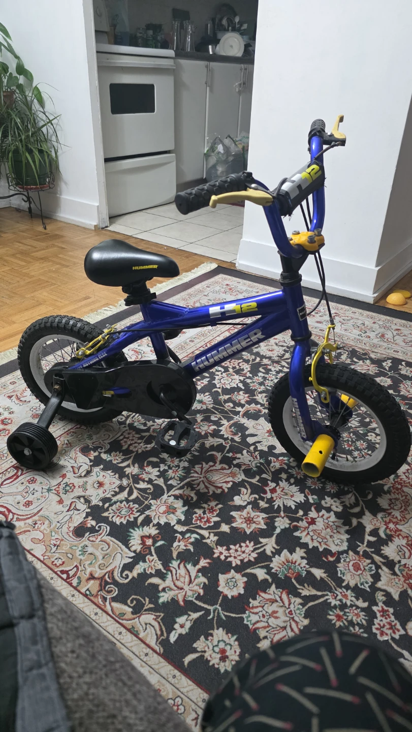 Blue Hummer 12" Kids Bike - photo 2