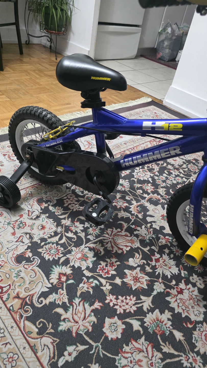 Blue Hummer 12" Kids Bike - photo 3