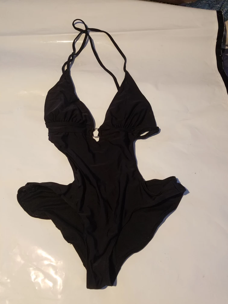 Ocean Pacific Black One-Piece Swimsuit Size XL/TG (15-17) - photo 3