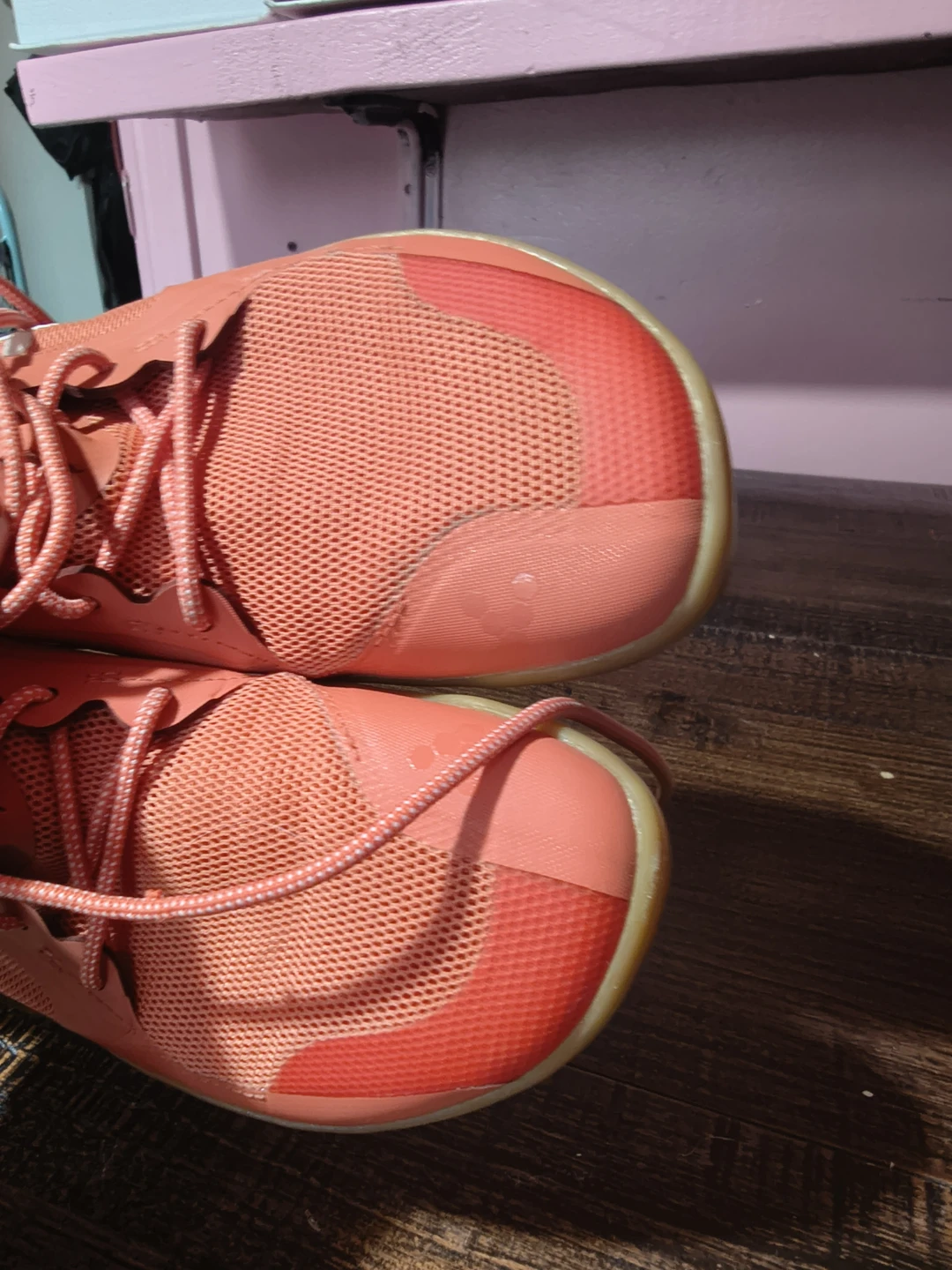 VIVOBAREFOOT Orange Mesh Running Shoes Size 7 - photo 3